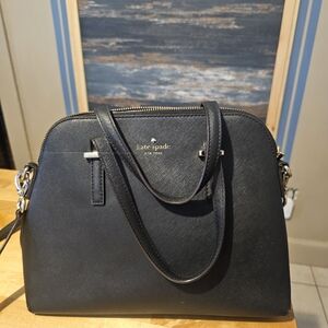 Kate Spade Black Leather Satchel